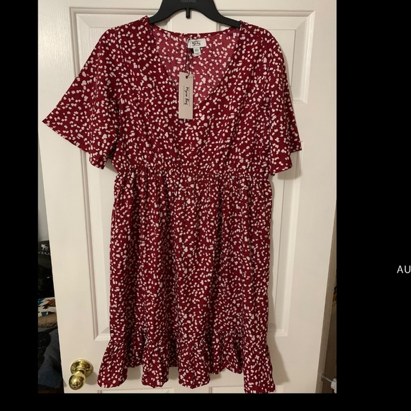NWT Cute Red Myra Bags Dress - Picture 1 of 1